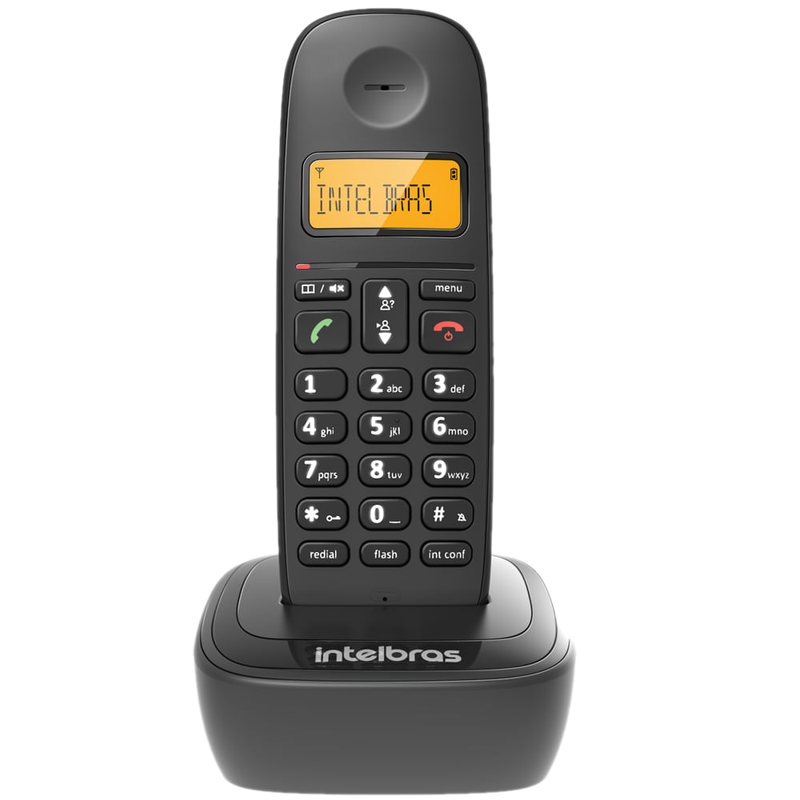 Teléfono Intelbras Ts2510 Color Negro