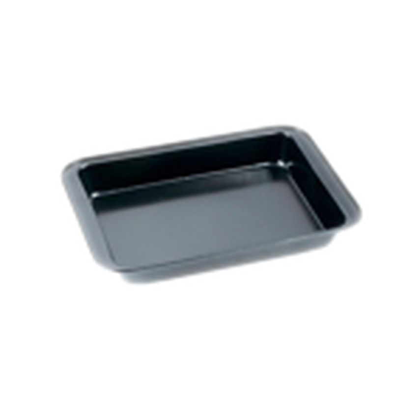 Asadera Rectangular 37,5x25,5x5 Cm Gris Antiadherente