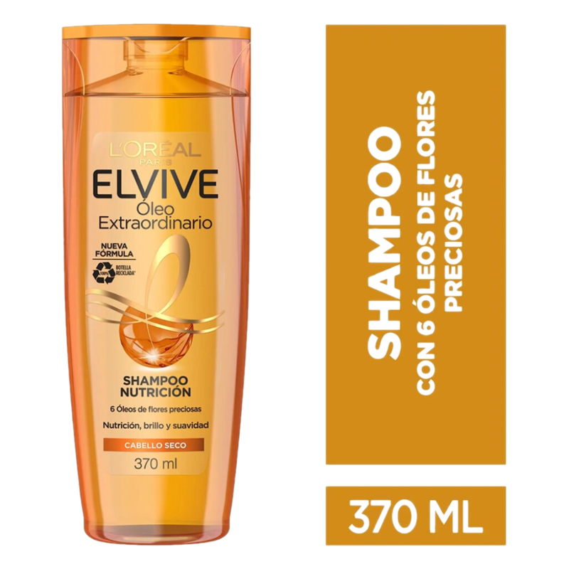 Shampoo Oleo Extraordinario Coco Elvive 370 Ml