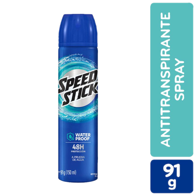 Desodorante Men Speed Stick Waterproof 91 G